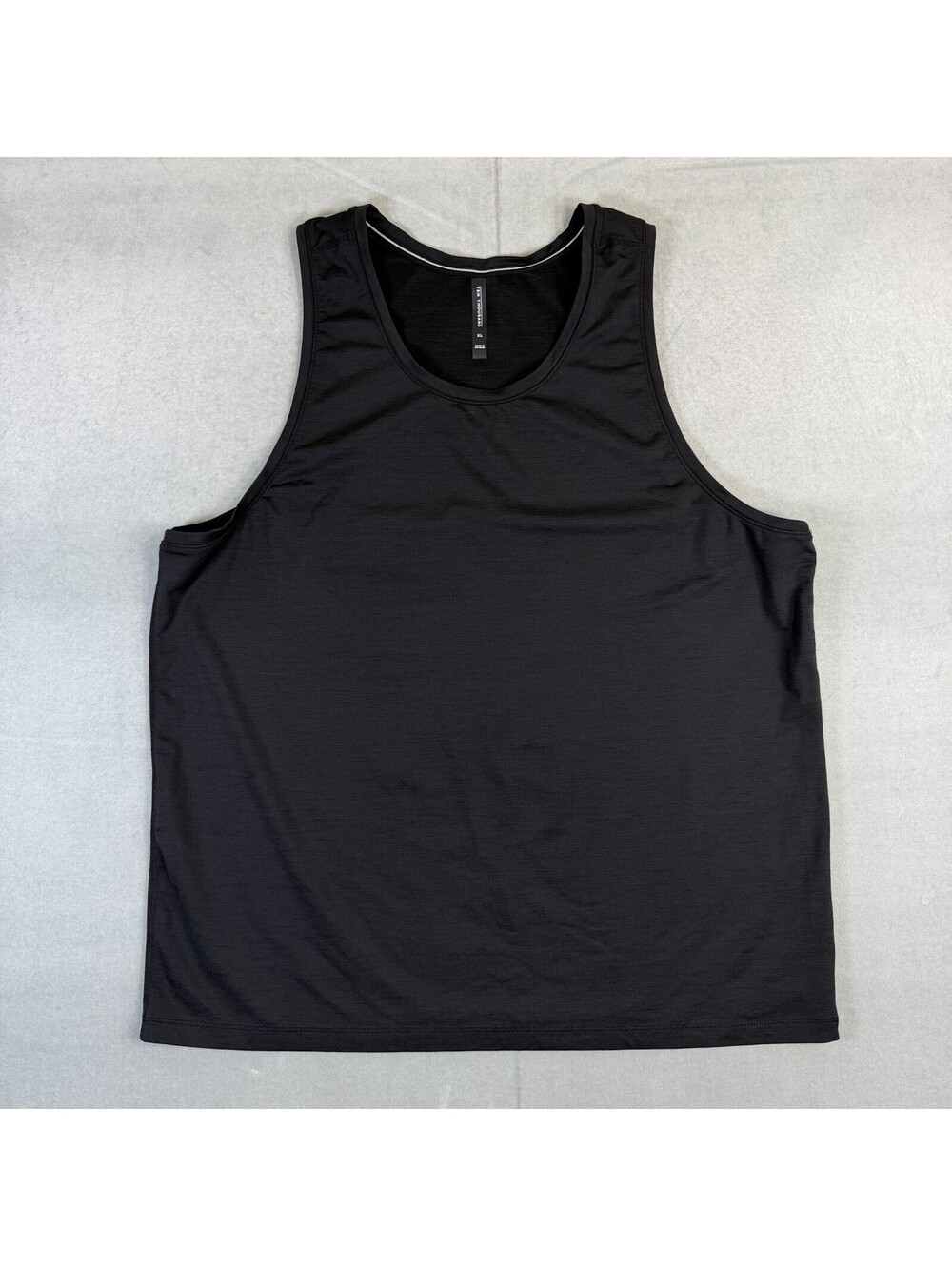 Ten Thousand Interval Tank Men's XL Black Athletic Gym Workout Stretch Shirt